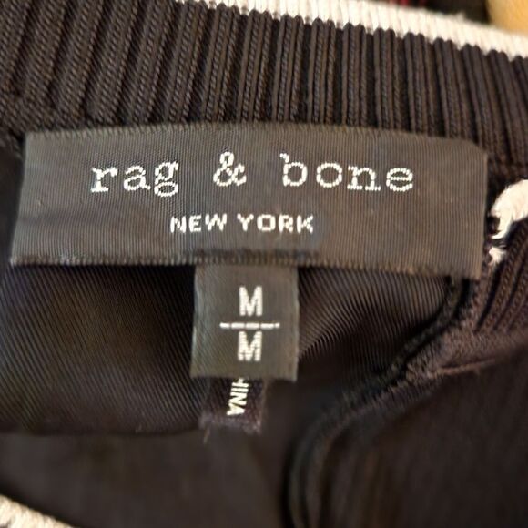 Rag & Bone asymmetrical black mini dress - Picture 10 of 11